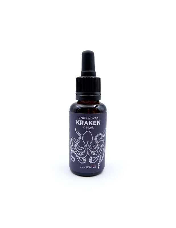 Huile à barbe 3 Mystic COUCOT KRAKEN