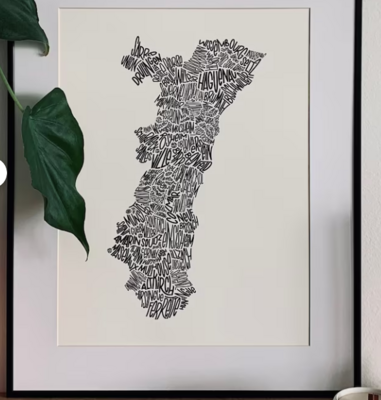 Affiche L'Alsace LES PETITS PLANS