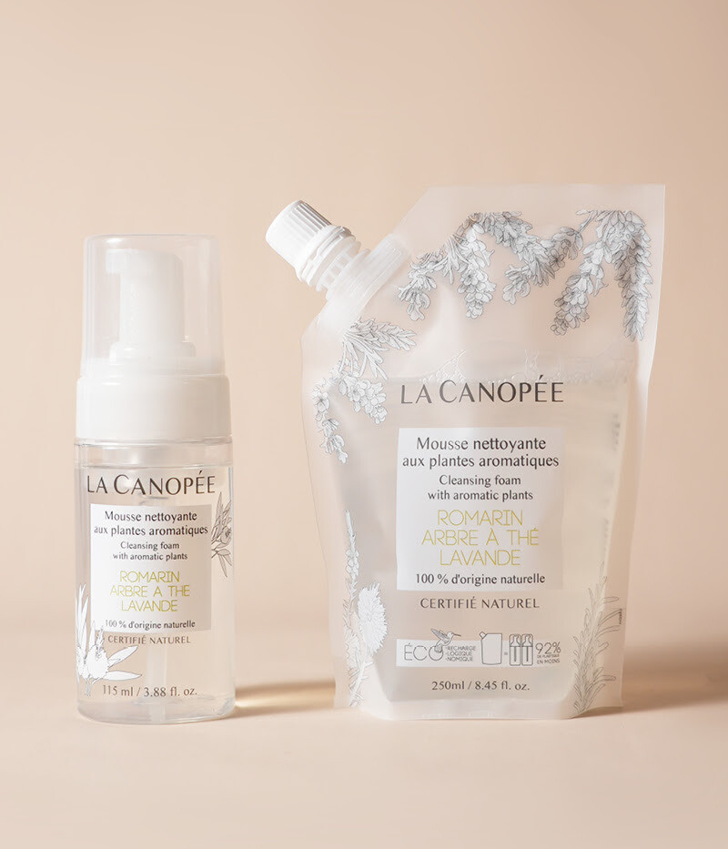 Eco Recharge Mousse Nettoyante Aux Plantes 250ml LA CANOPEE