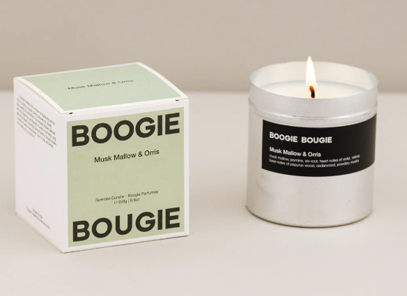 Bougie Mauve Musquée & Iris BOOGIE BOUGIE