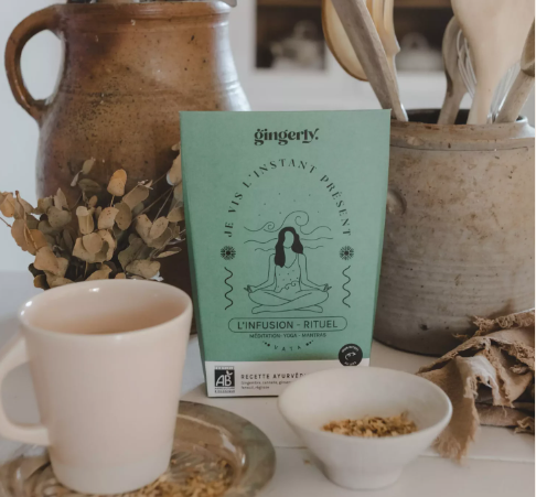 Infusion "Je vis l'instant présent" 70g GINGERLY