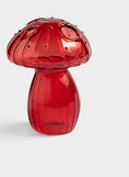 Vase champignon &KLEVERING, Couleur: Rouge