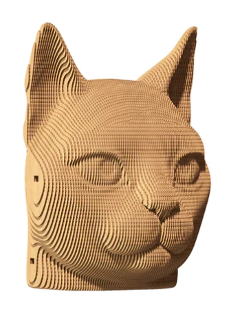 Puzzle 3D Cartonné Chat CARTONIC
