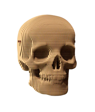 Puzzle 3D Cartonné Crâne CARTONIC