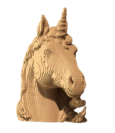 Puzzle 3D Cartonné Licorne CARTONIC
