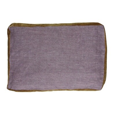 BORDERS Coussin Lin/Velours 60x40 POMAX