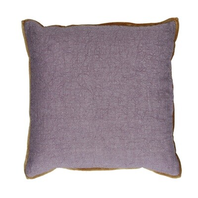OPPOSITES Coussin Lin/Velours 45x45 POMAX