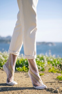 Chaussette Azulejos Pastel ST EUSTACHE Chaussette Azulejos Pastel ST EUSTACHE
