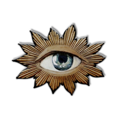 Pin's Œil Sacré VOGLIO BENE Pin's Œil Sacré VOGLIO BENE