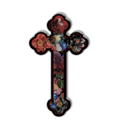 Pin's Crucifix VOGLIO BENE