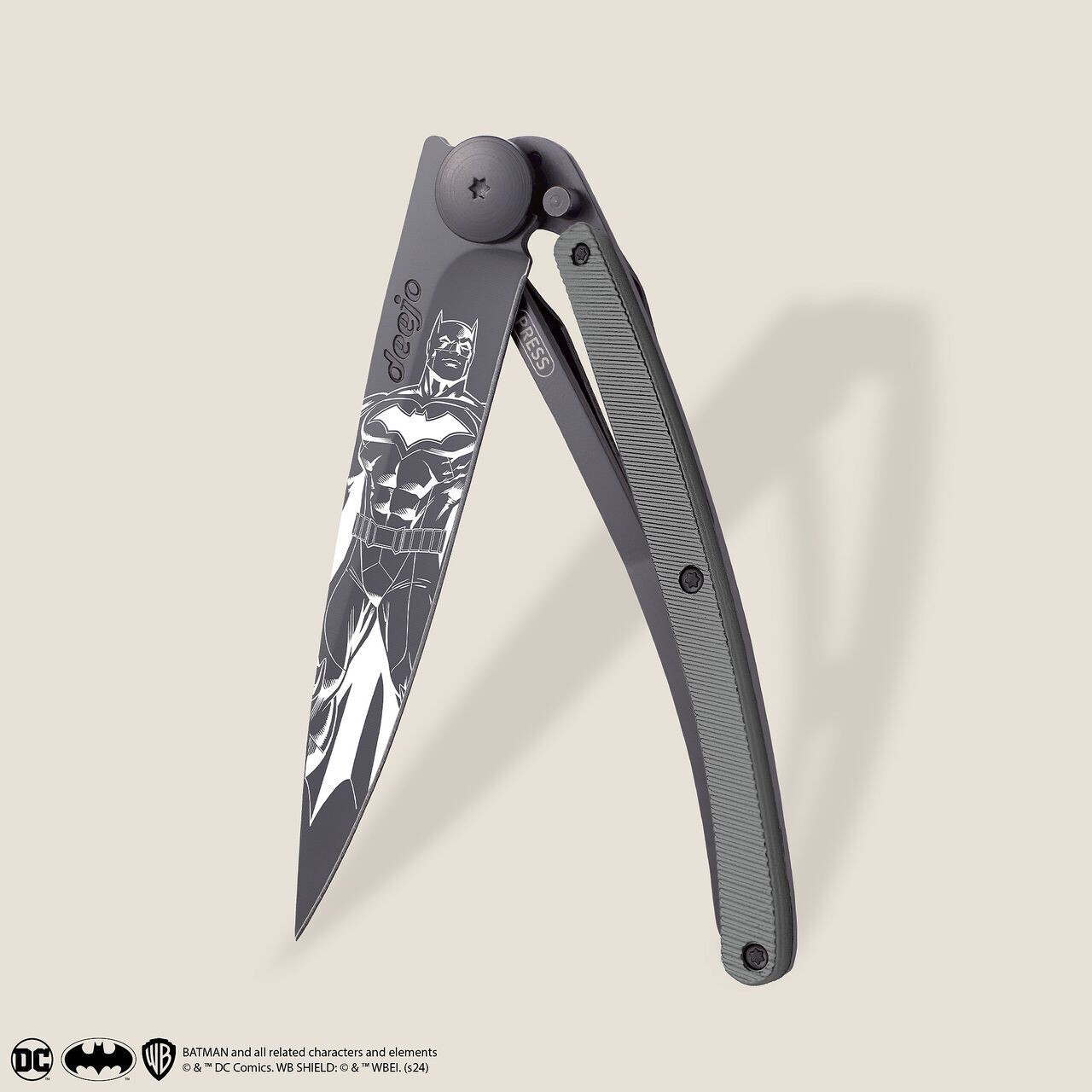 DEEJO 37gr The Batman Aluminium gris foncé
