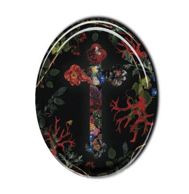 Plateau Ovale Crucifix VOGLIO BENE Plateau Ovale Crucifix VOGLIO BENE