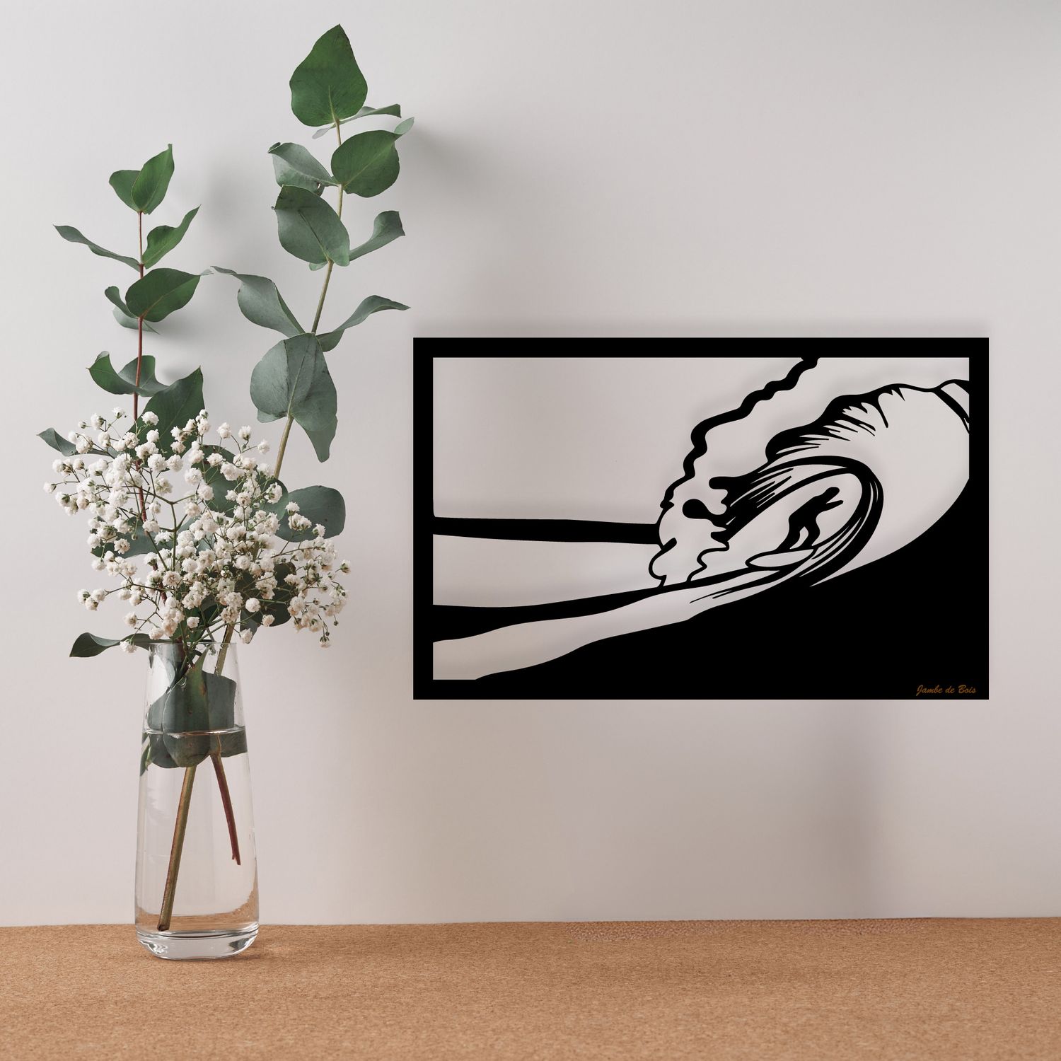 Tableau en bois Barrel JAMBE DE BOIS Tableau en bois Barrel JAMBE DE BOIS