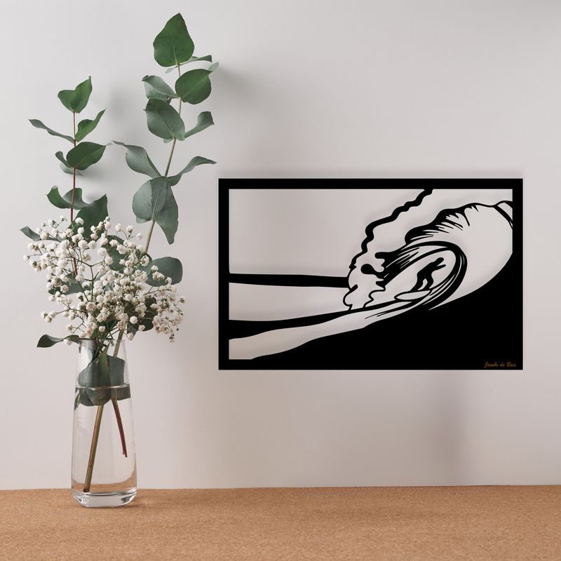 Tableau en bois Barrel JAMBE DE BOIS