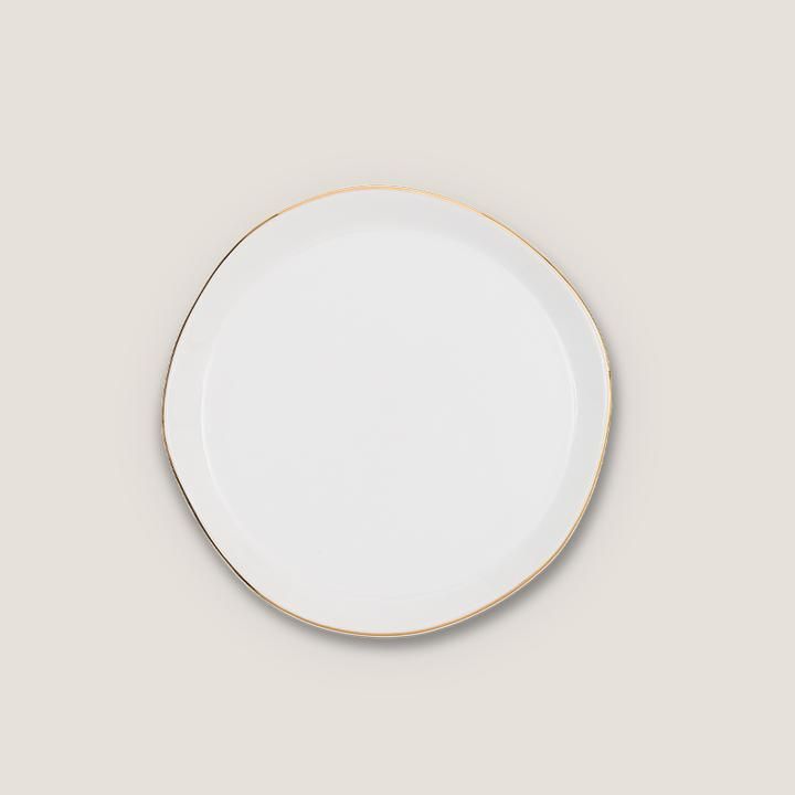 Good Morning plate URBAN NATURE, Couleur: Blanche