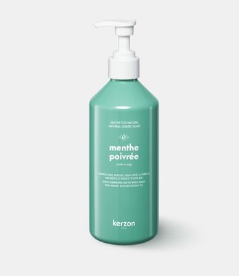 Savon Liquide Menthe Poivrée KERZON