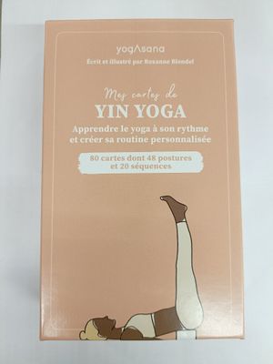 Mes cartes de Yin Yoga YOGASANA