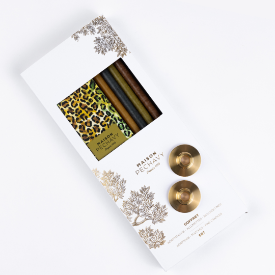 Coffret Cadeau Cierges- Allumettes - Adaptateurs MAISON PECHAVY
