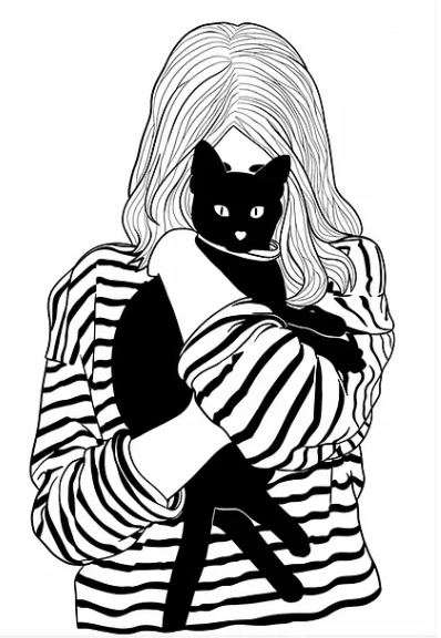 Affiche Le Chat PRINCESSE GARAGE