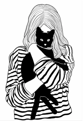 Affiche Le Chat PRINCESSE GARAGE