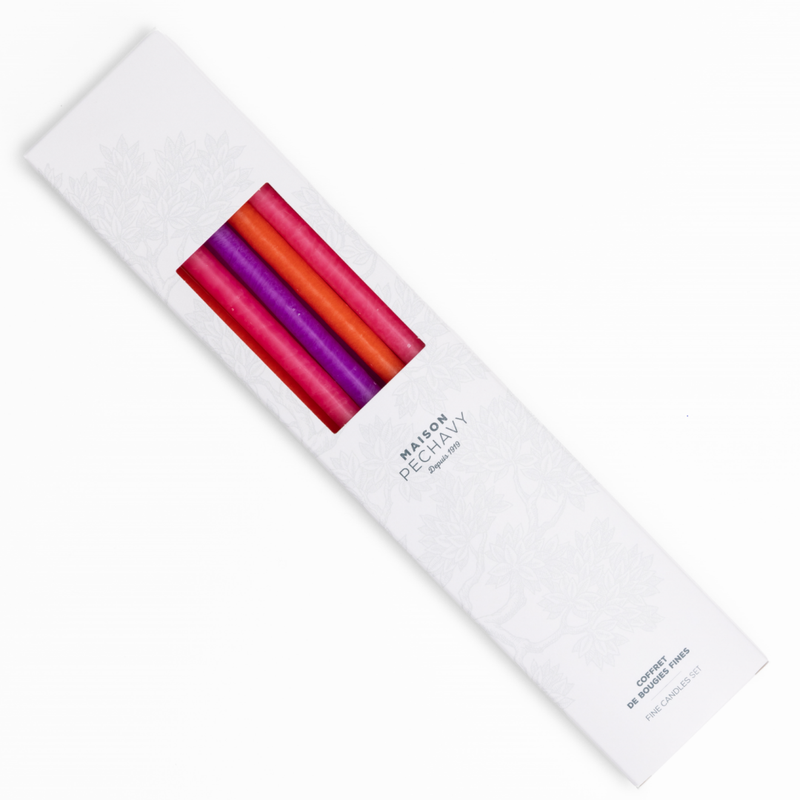Coffret 10 Bougies Fines MAISON PECHAVY