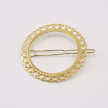 Barrette Cheveux Capucine Doré GYPSO