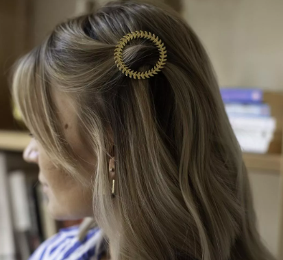 Barrette Cheveux Fanny Doré GYPSO Barrette Cheveux Fanny Doré GYPSO