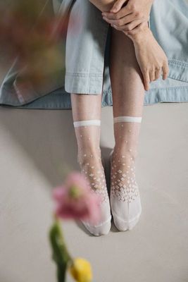 Chaussette Nakameguro Blanc ST EUSTACHE