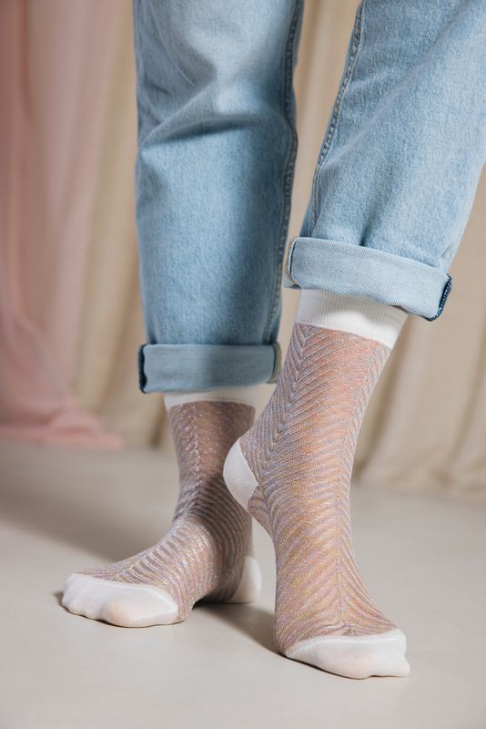 Chaussette Sapin Irisé ST EUSTACHE, Taille: 36/38
