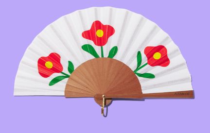 Eventail Wild Poppies Mini A FAN OF