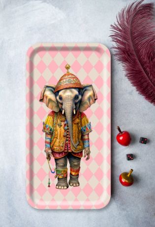 Plateau Bois Rectangulaire Circus BLUE SHAKER