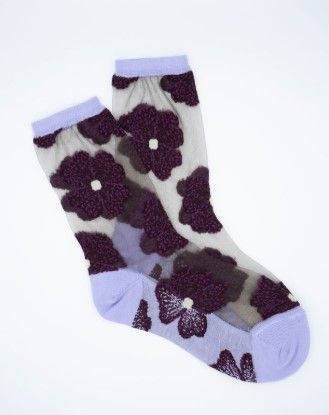Chaussette Murano Violette ST EUSTACHE, Taille: 36/38