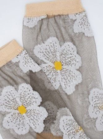 Chaussette Murano Crème ST EUSTACHE, Taille: 36/38
