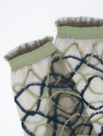 Chaussette Riflessi Sauge ST EUSTACHE, Taille: 36/38