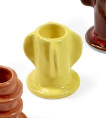 Bougeoir 02 Couleur Molly SERAX, Couleur: Jaune