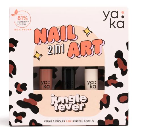 Coffret Vernis 2 en 1 Jungle Fever YAKA