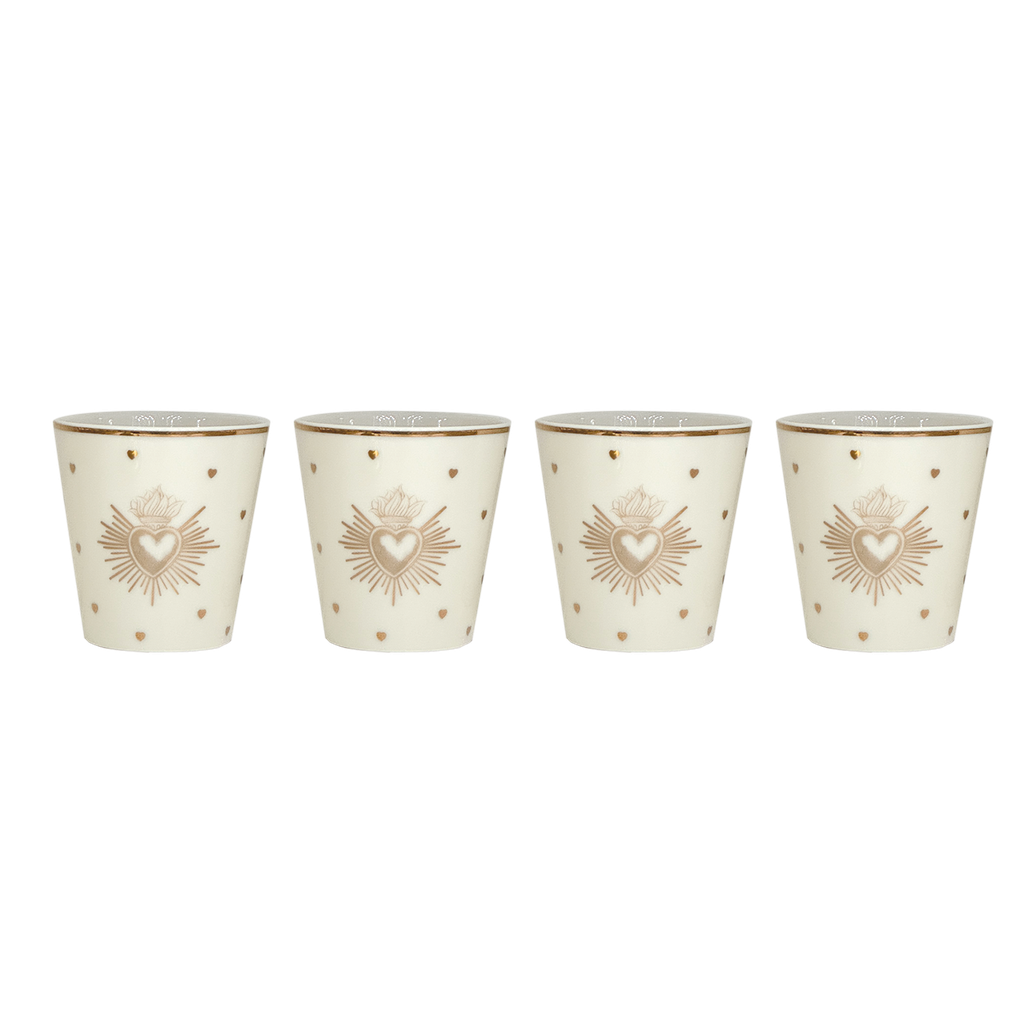 Coffret 4 gobelets Ex Voto OPJET PARIS