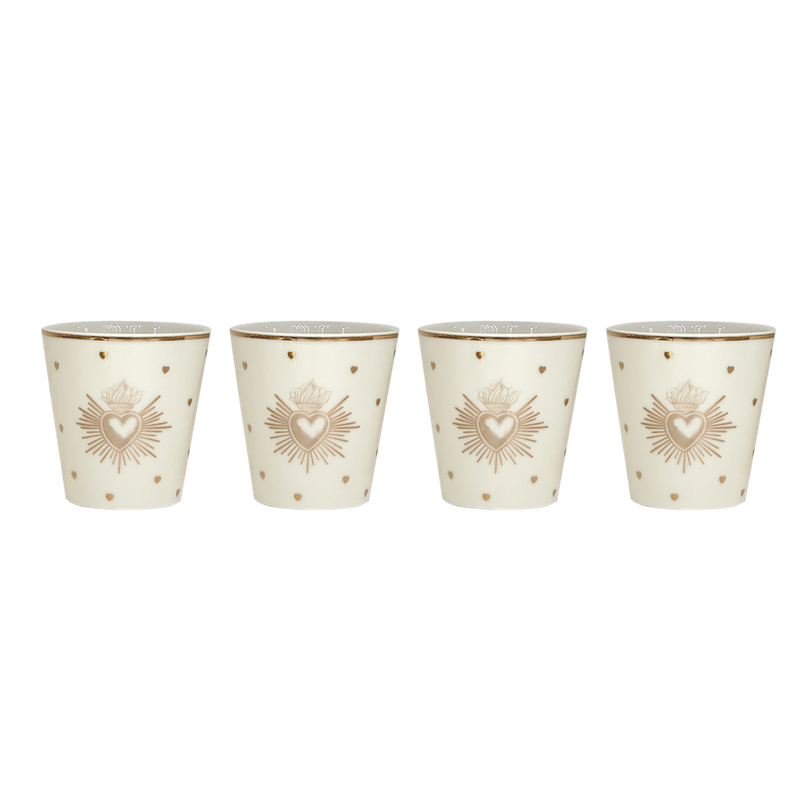 Coffret 4 gobelets Ex Voto OPJET PARIS