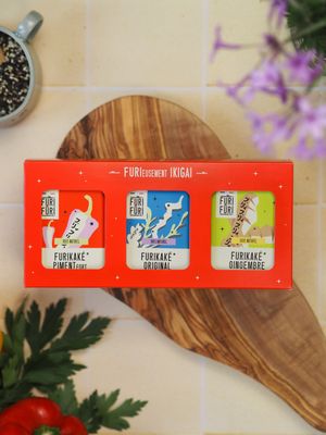 Coffret IKIGAI Alternative au sel - Condiment sésame & algues FURIFURI Coffret IKIGAI Alternative au sel - Condiment sésame & algues FURIFURI