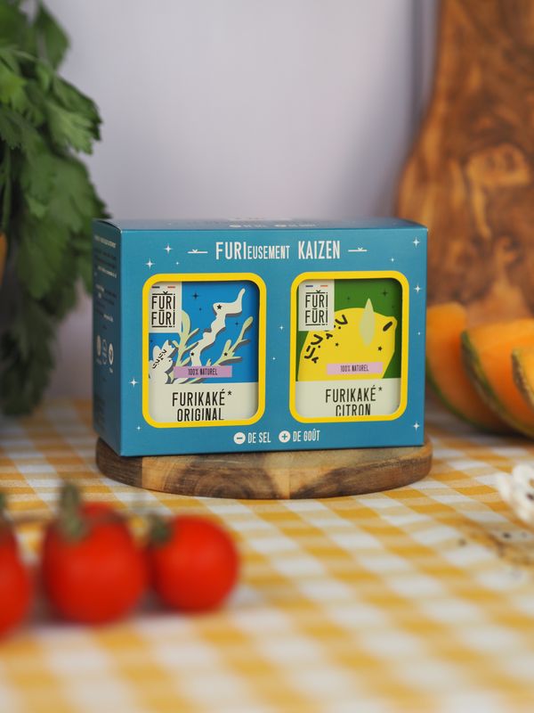 Coffret KAISEN Alternative au sel - Condiment sésame & algues FURIFURI