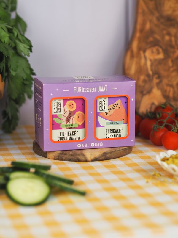 Coffret UMAI Alternative au sel - Condiment sésame & algues FURIFURI