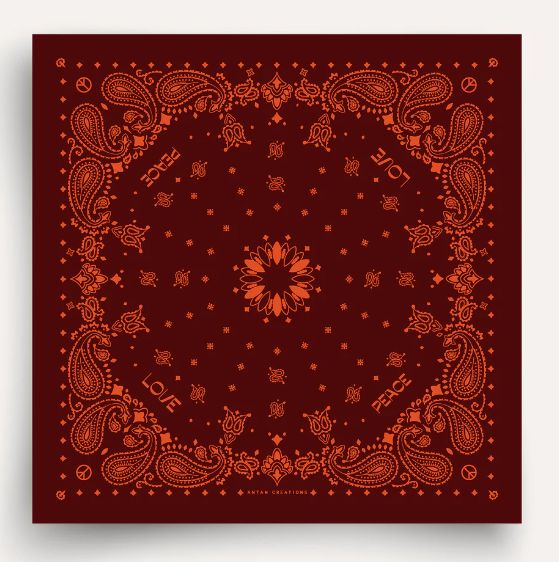 Bandana Laine 100x100 ANTAN CREATIONS