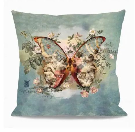 Housse de coussin Métamorphoses N°3 LA LIGNE 29, Taille: 40x40