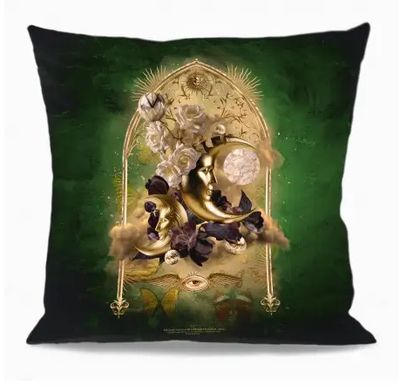 Housse de coussin La Danse des Lunes LA LIGNE 29 Housse de coussin La Danse des Lunes LA LIGNE 29