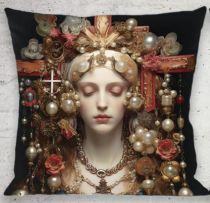 Housse de coussin Magdalena Collection Intime LA LIGNE 29