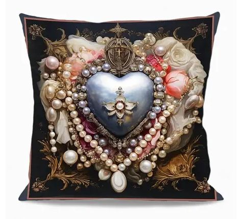 Housse de coussin Notre Dame Collection Intime LA LIGNE 29