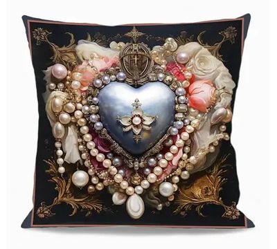 Housse de coussin Notre Dame Collection Intime LA LIGNE 29 Housse de coussin Notre Dame Collection Intime LA LIGNE 29