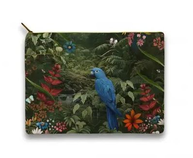 Trousse en velours Tropiques LA LIGNE 29