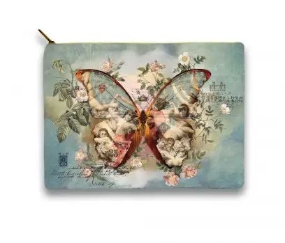 Trousse en velours Métamorphoses N°3 LA LIGNE 29 Trousse en velours Métamorphoses N°3 LA LIGNE 29