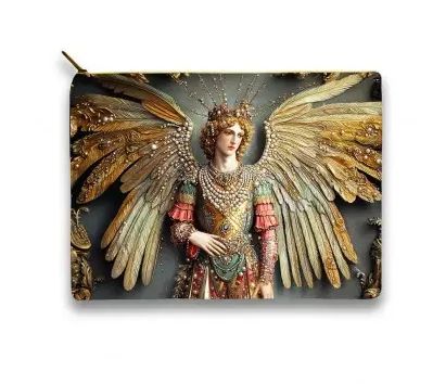 Trousse en velours Mon Ange LA LIGNE 29 Trousse en velours Mon Ange LA LIGNE 29